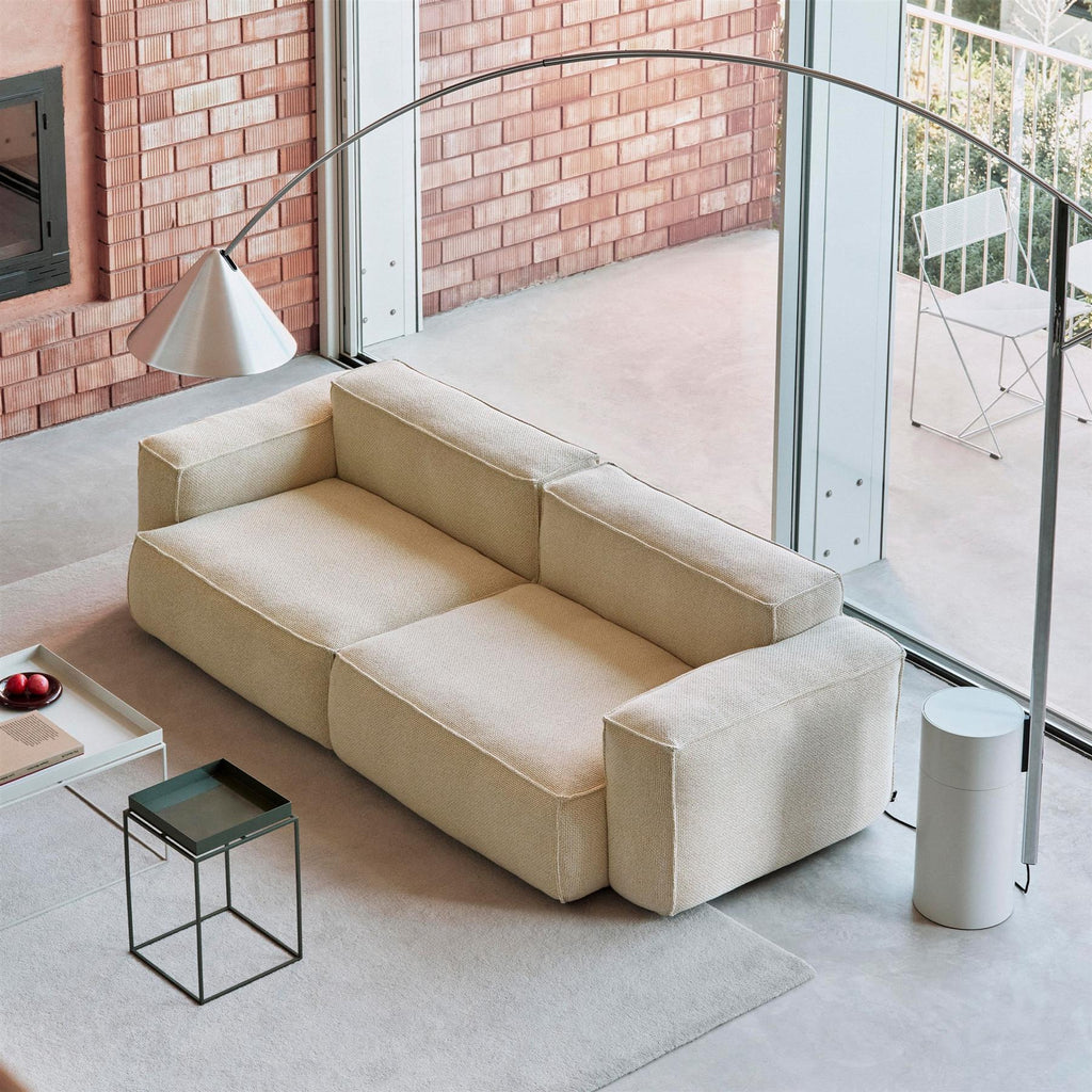 HAY Mags Soft 2+ Seater Sofa Low Armrest with Removable Cover Combination 1
