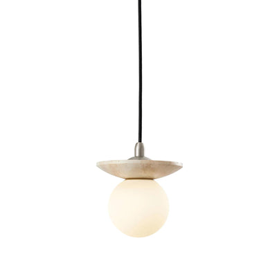 J. Adams Orbit Stone Pendant Light