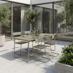 Grythyttan Stålmöbler Outdoor Dining Set - Medium - Curated by Holloways of Ludlow