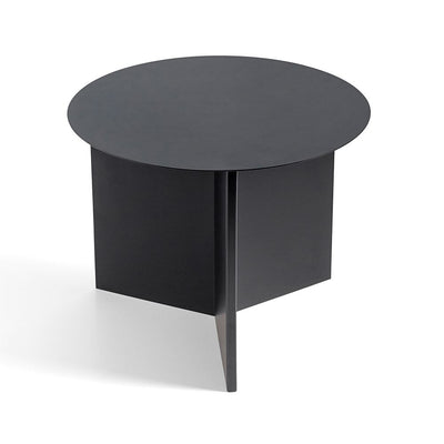 Ex-Display HAY Slit Table - Round - Low, Black **Store Collection**