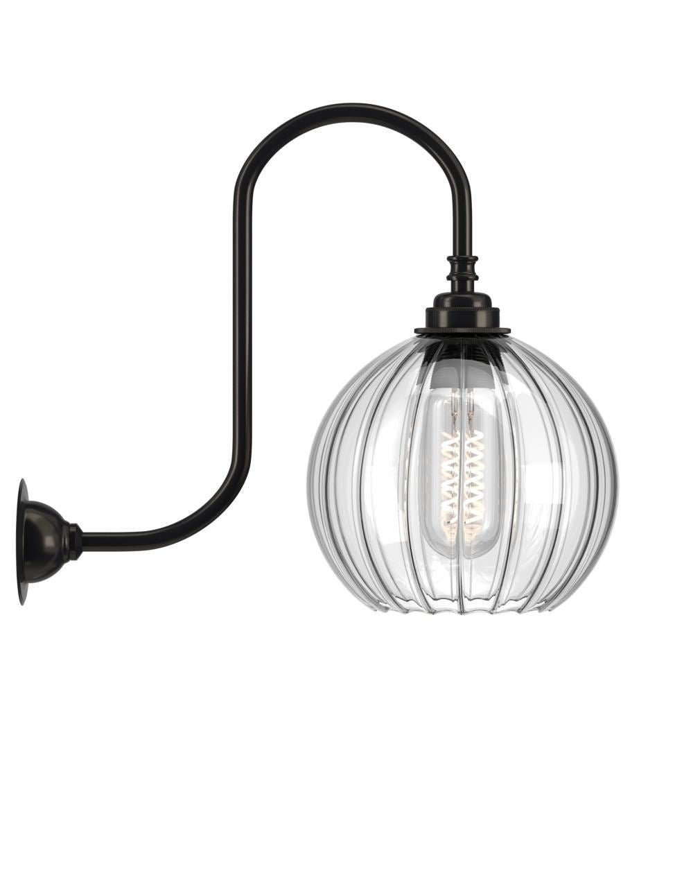 Fritz Fryer Hereford Swan Neck Wall Light