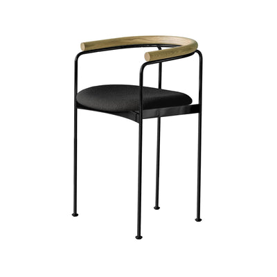DK3 Baia Counter Stool with Wooden Back