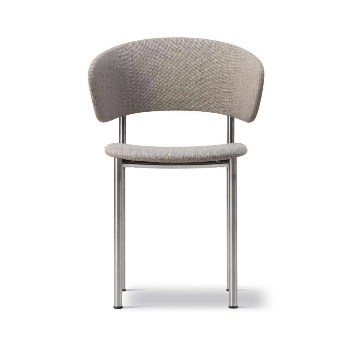 Fredericia Plan Armchair with Metal Legs, Fully Upholstered