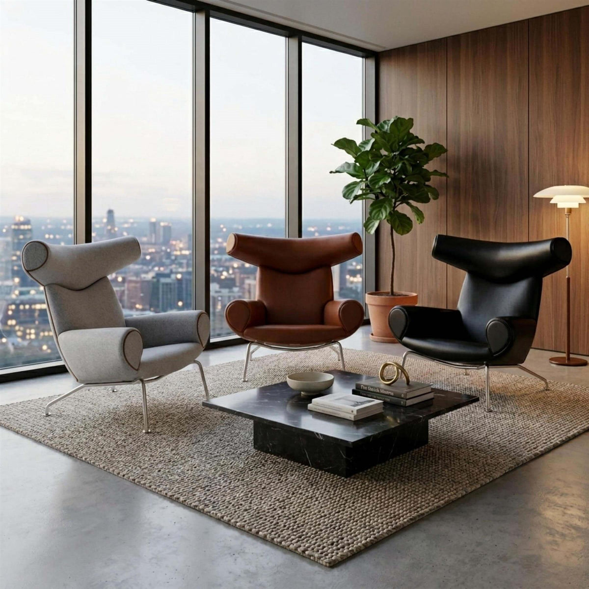 Fredericia Wegner Ox Easy Chair