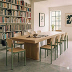 Fredericia Plan Dining Chair with Metal Legs