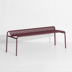 Petite Friture Week-End Garden Bench without Back