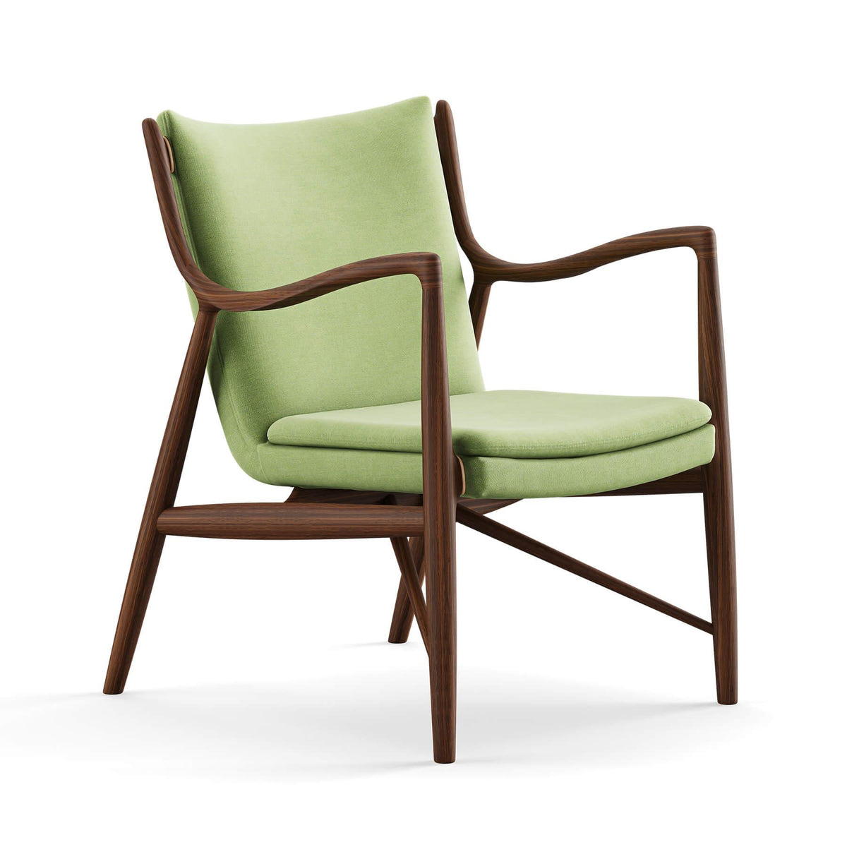 Finn Juhl The 45 Chair in Walnut