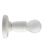 Old School Electric Pure Porcelain Flush Lamp