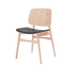 Fredericia Soborg Wood Base Chair with Upholstered Seat