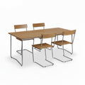 Grythyttan Stålmöbler Outdoor Dining Set - Medium - Curated by Holloways of Ludlow