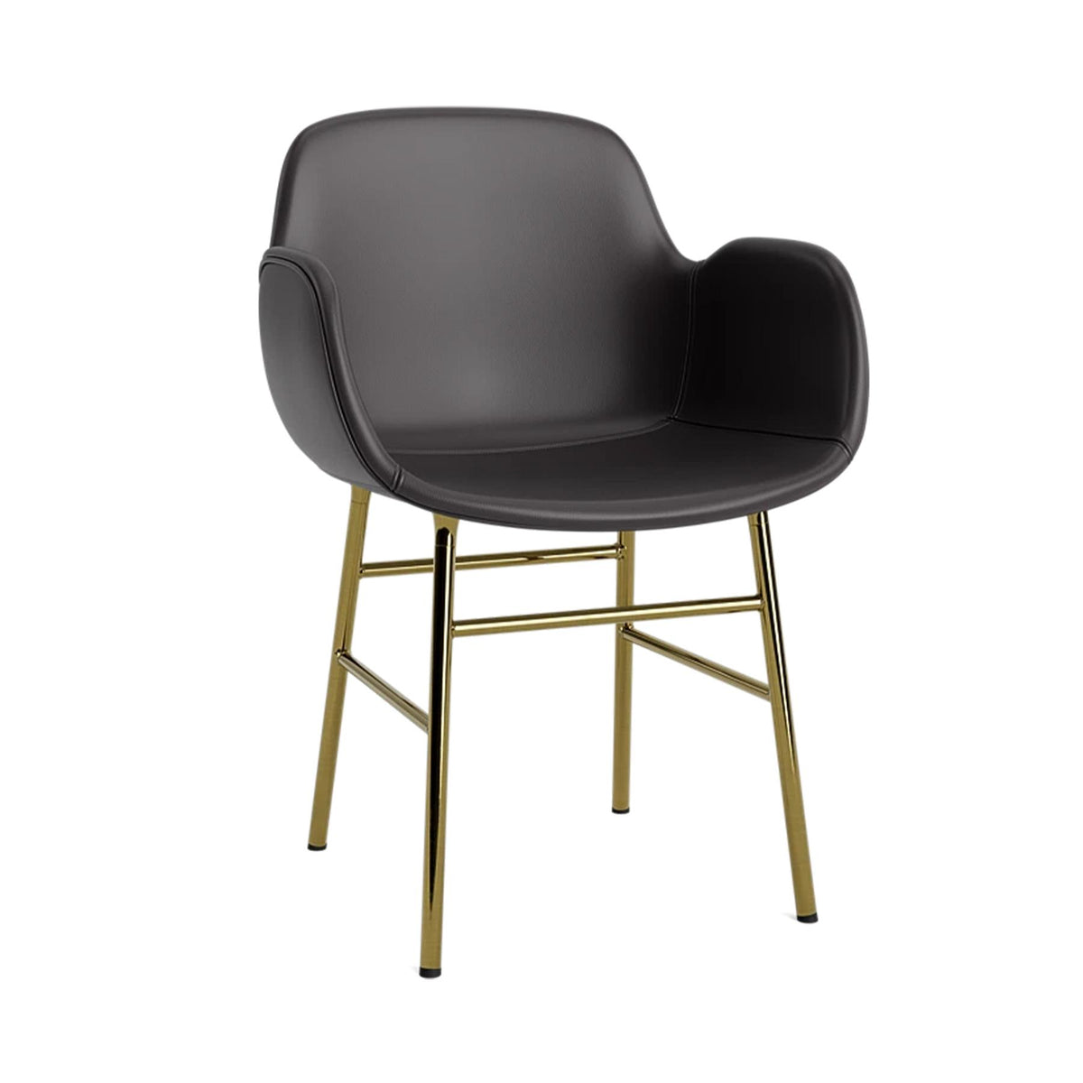 Normann Copenhagen Form Armchair, Metal Legs