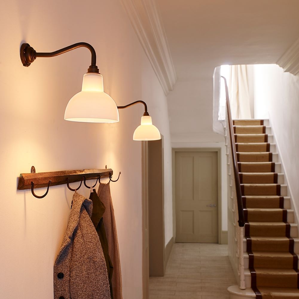 Davey Glass York Wall Light