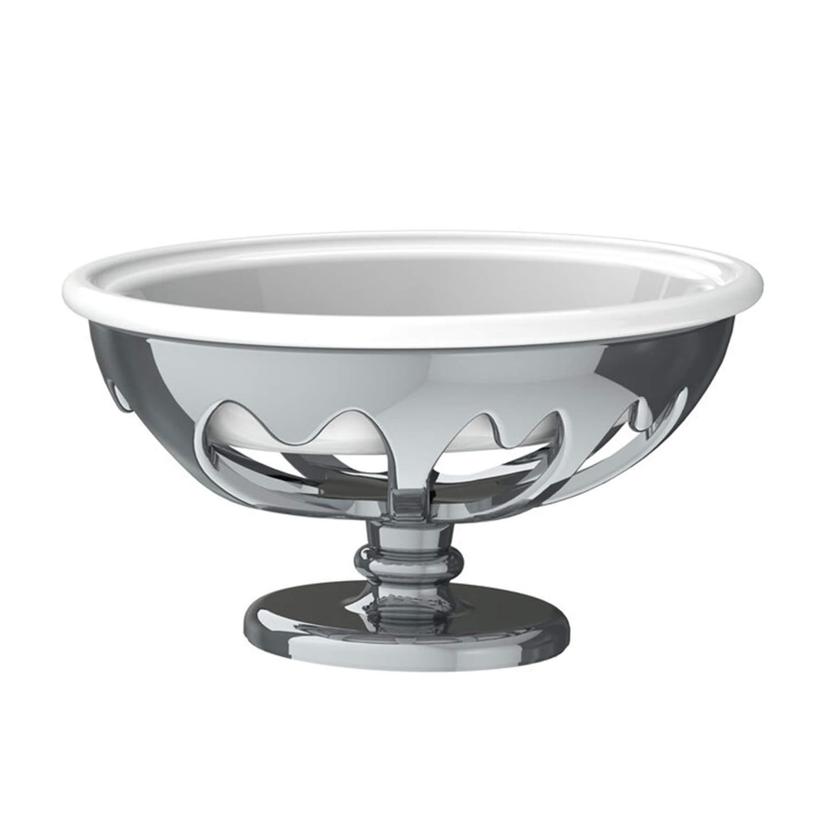 Lefroy Brooks Classic Free Standing Soap Holder with Bone China Dish 4515