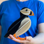 Lovi Wooden Puffin Decoration