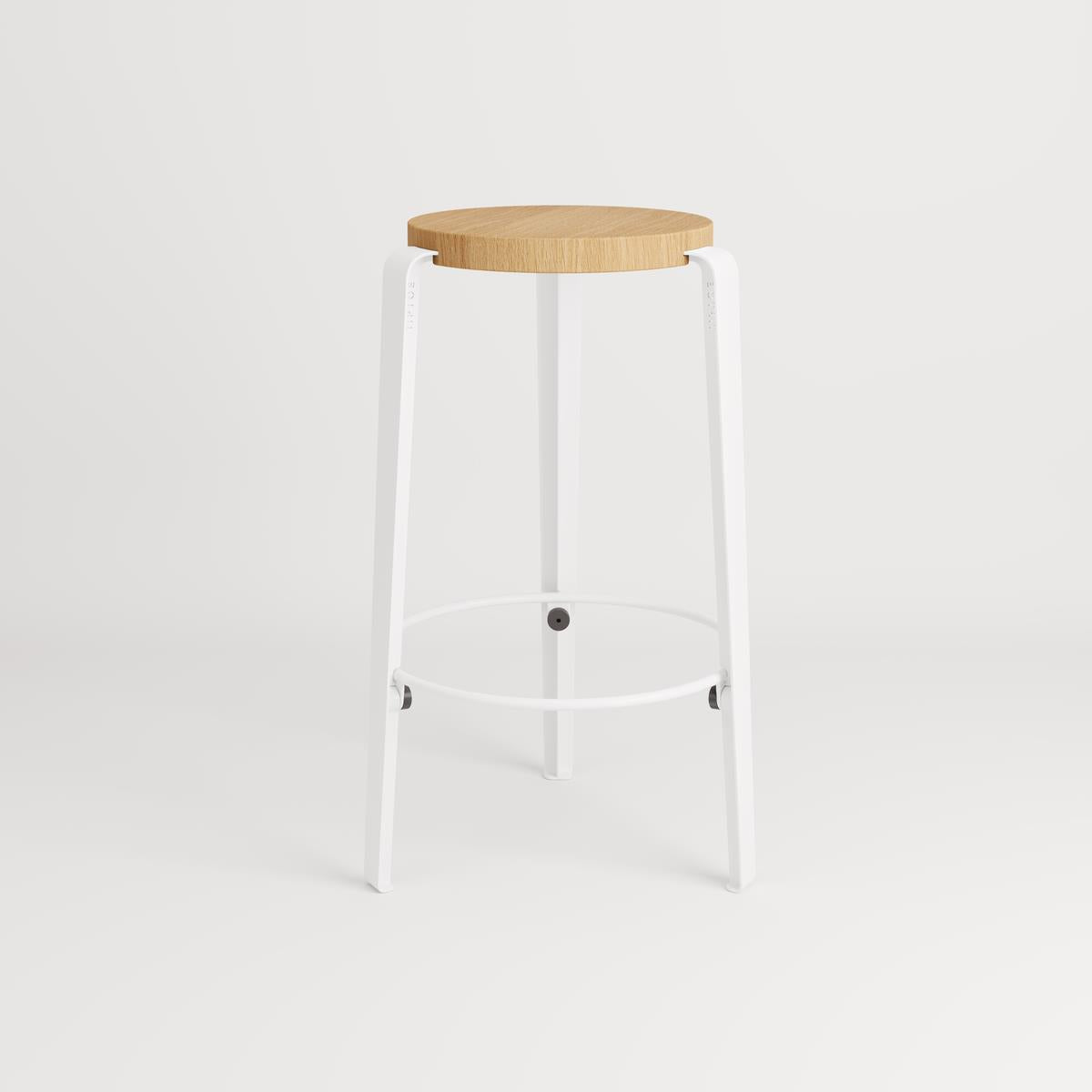 TIPTOE MI LOU Stool - Wooden Seat