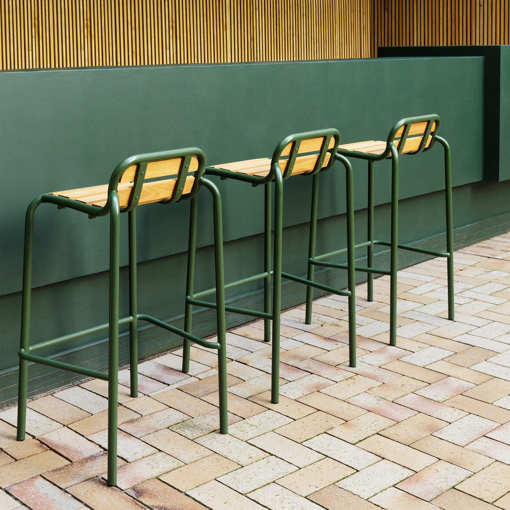 Normann Copenhagen Vig Robina Wood Barstool