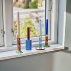 Hubsch Comet Candlesticks - Set of 2