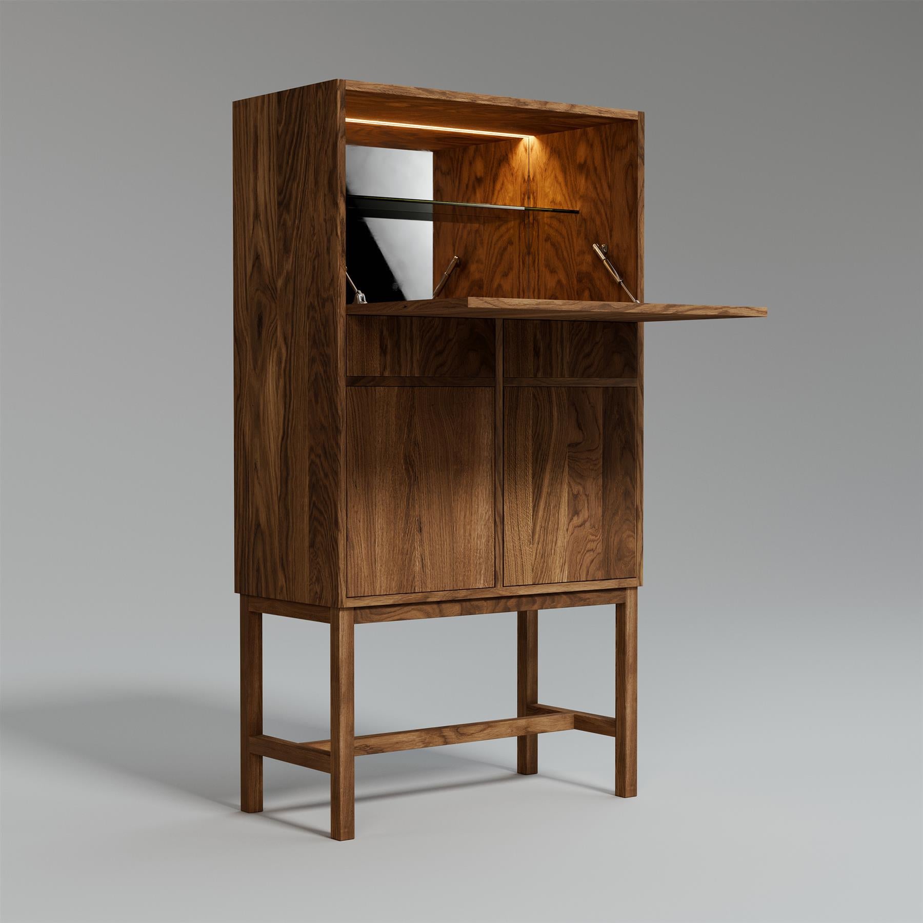 The Drinks Cabinet : Standard Push Open