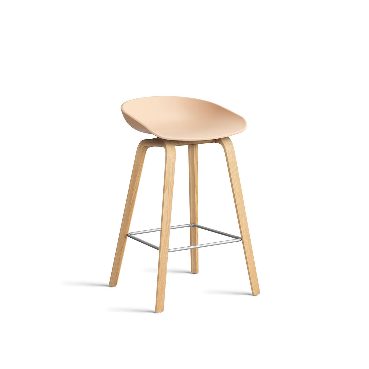 HAY About a Stool 32 Felt Gliders Breakfast Bar Stool