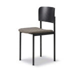 Fredericia Plan Dining Chair with Upholstered Seat