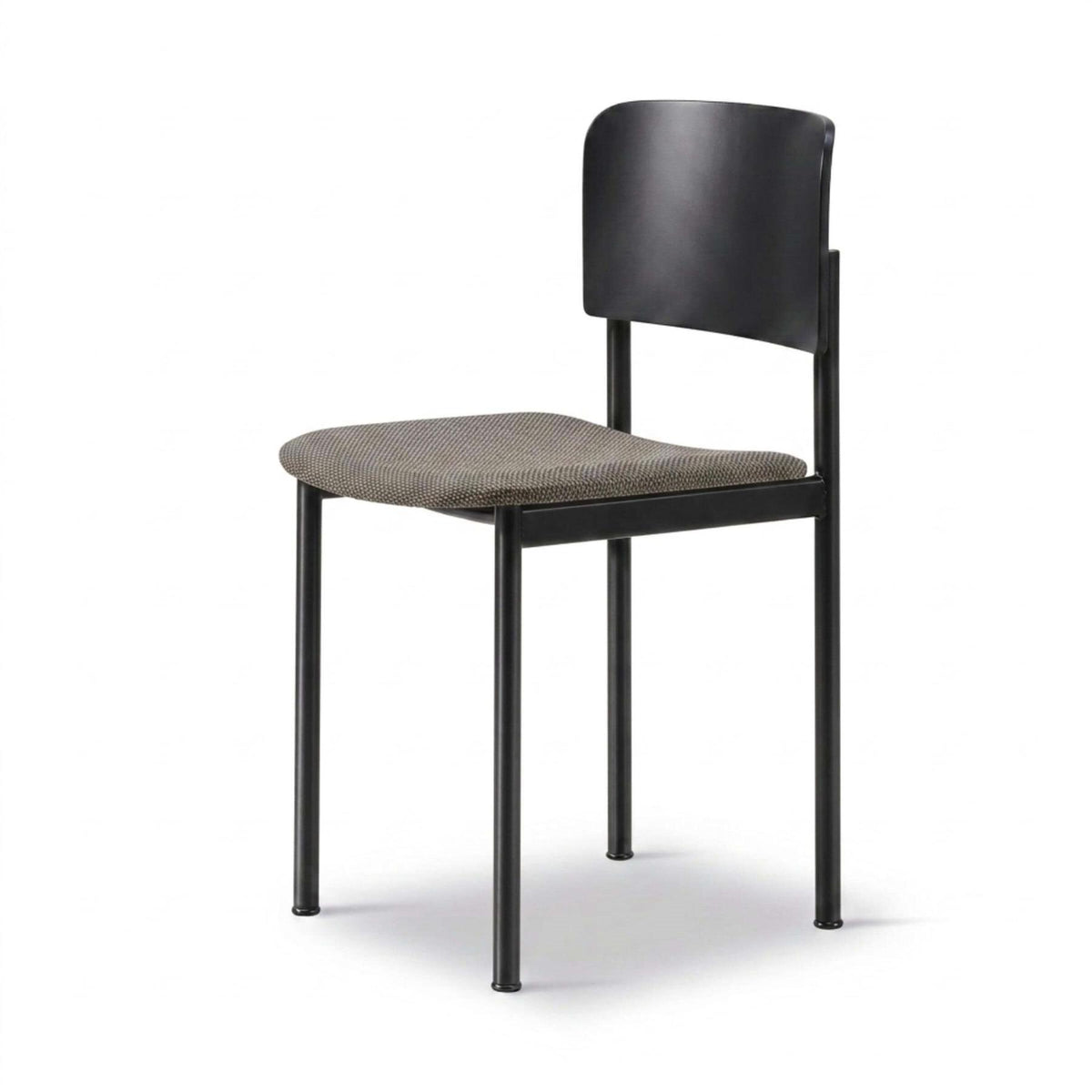 Fredericia Plan Dining Chair with Upholstered Seat