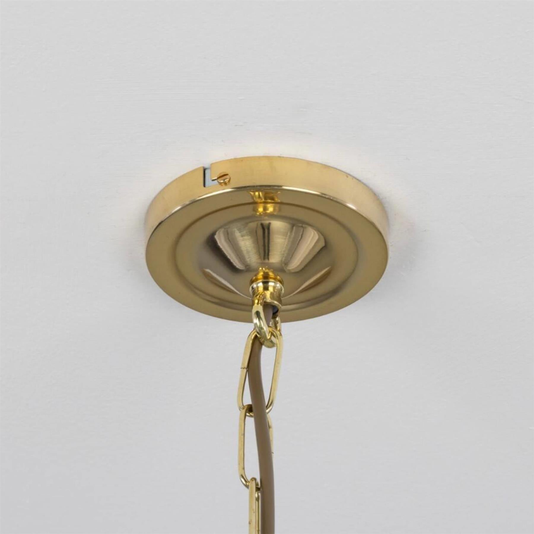 Mullan Lighting London Prismatic Railway Glass Pendant Light