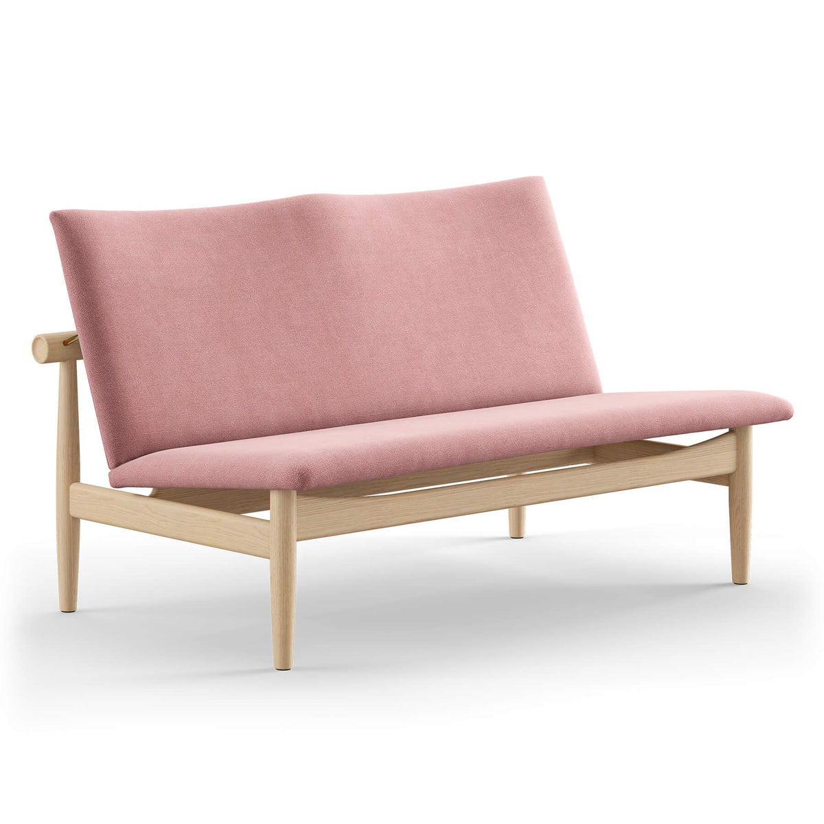 Finn Juhl The Japan 2 Seater Sofa in Clear Oiled Oak