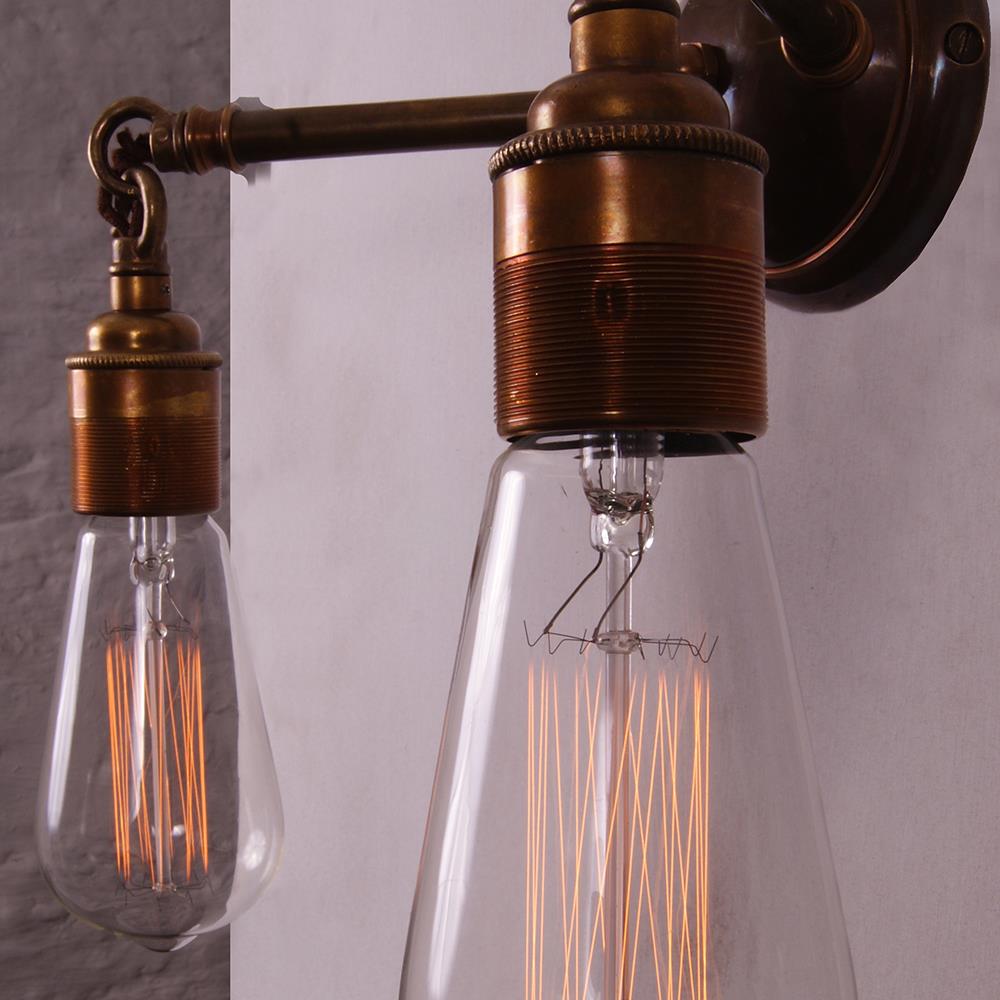 Mullan Lighting Arrigo Double Bare Bulb Wall Light
