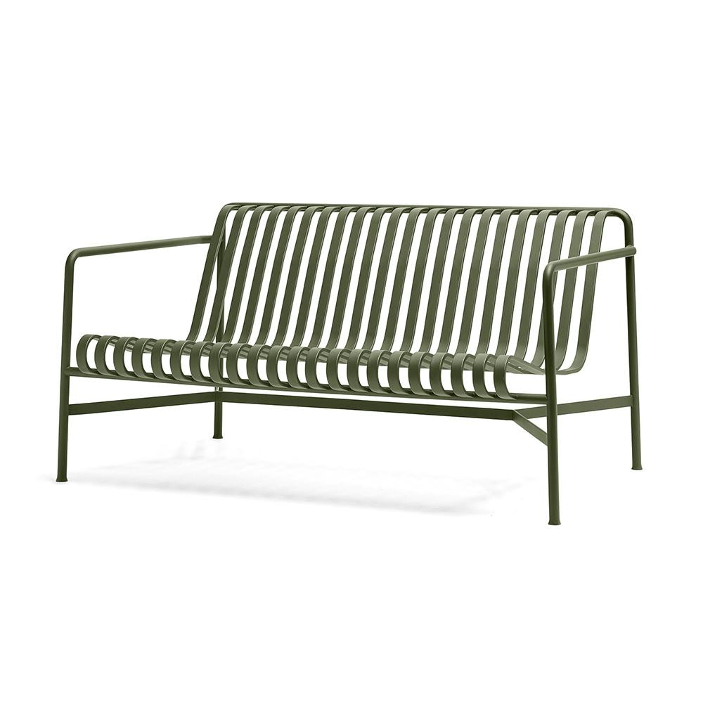 B-Stock HAY Palissade Garden Furniture Lounge Sofa - Olive Green