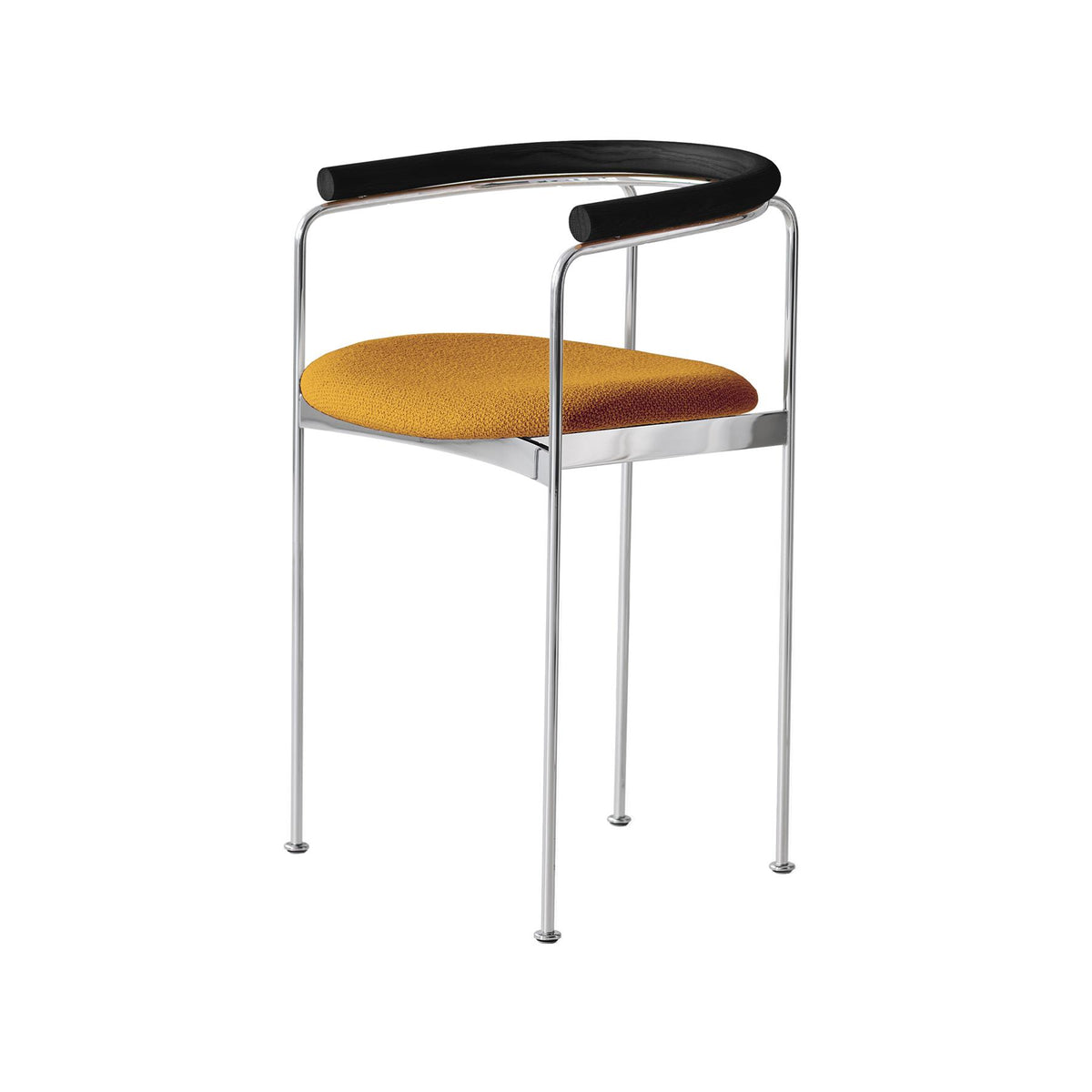 DK3 Baia Counter Stool with Wooden Back