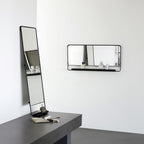 HD Chic Mirror with shelf - horizontal