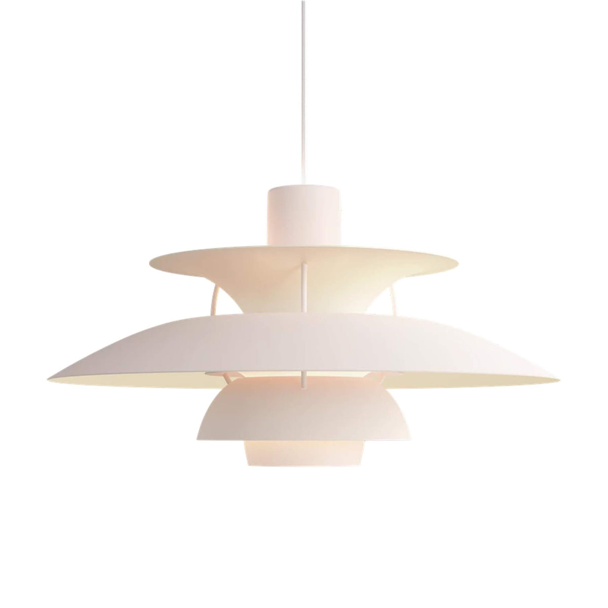 Louis Poulsen PH 5 500 Monochrome Pendant Light