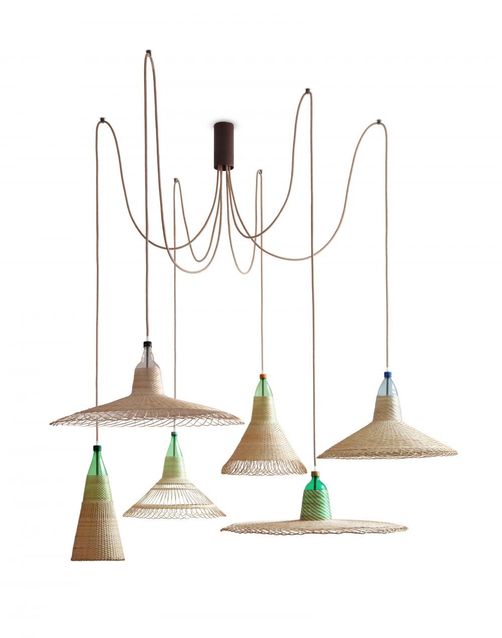 PET Lamp Chimbarongo Cluster Pendant