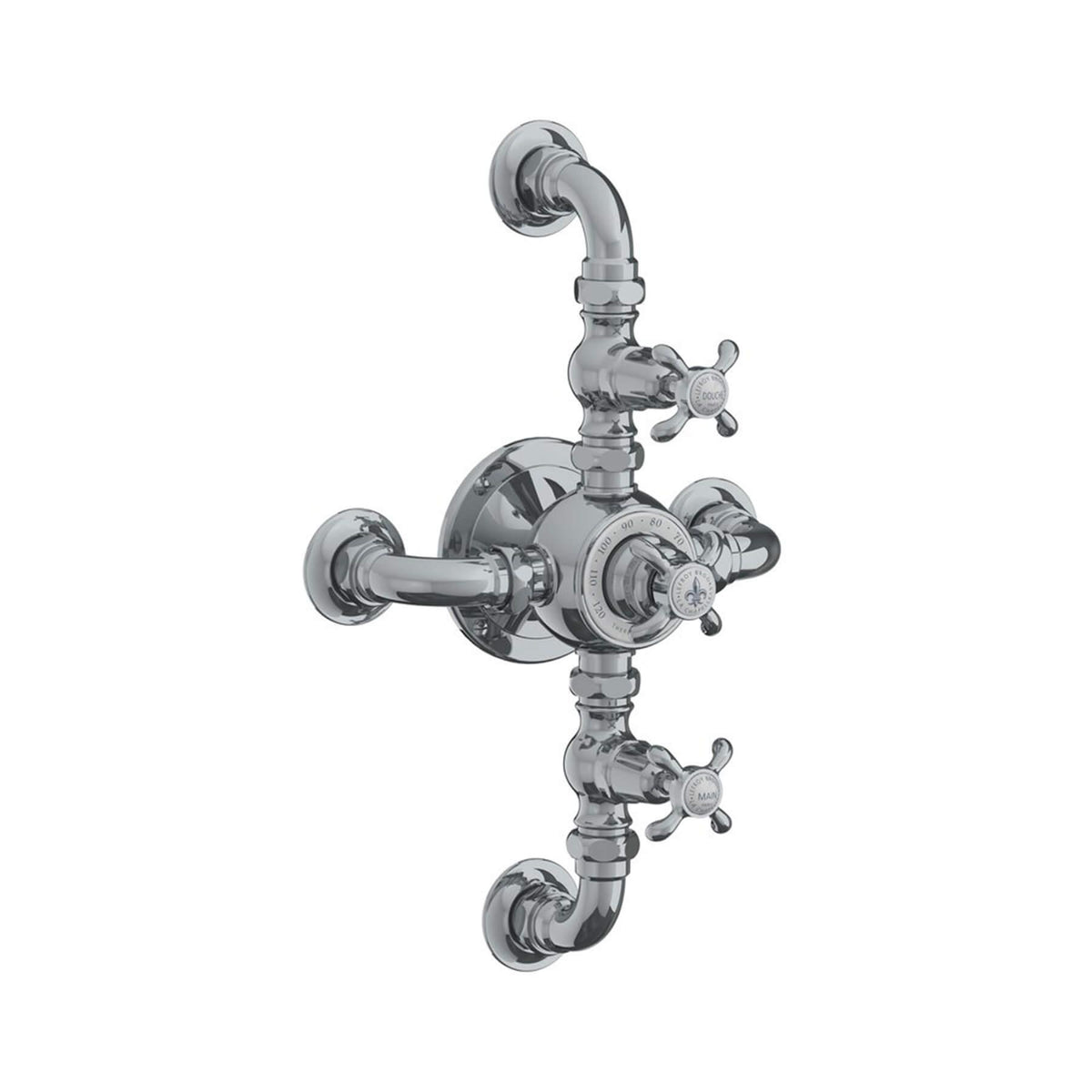Lefroy Brooks La Chapelle Exposed Dual Control Thermostatic Valve FR8635