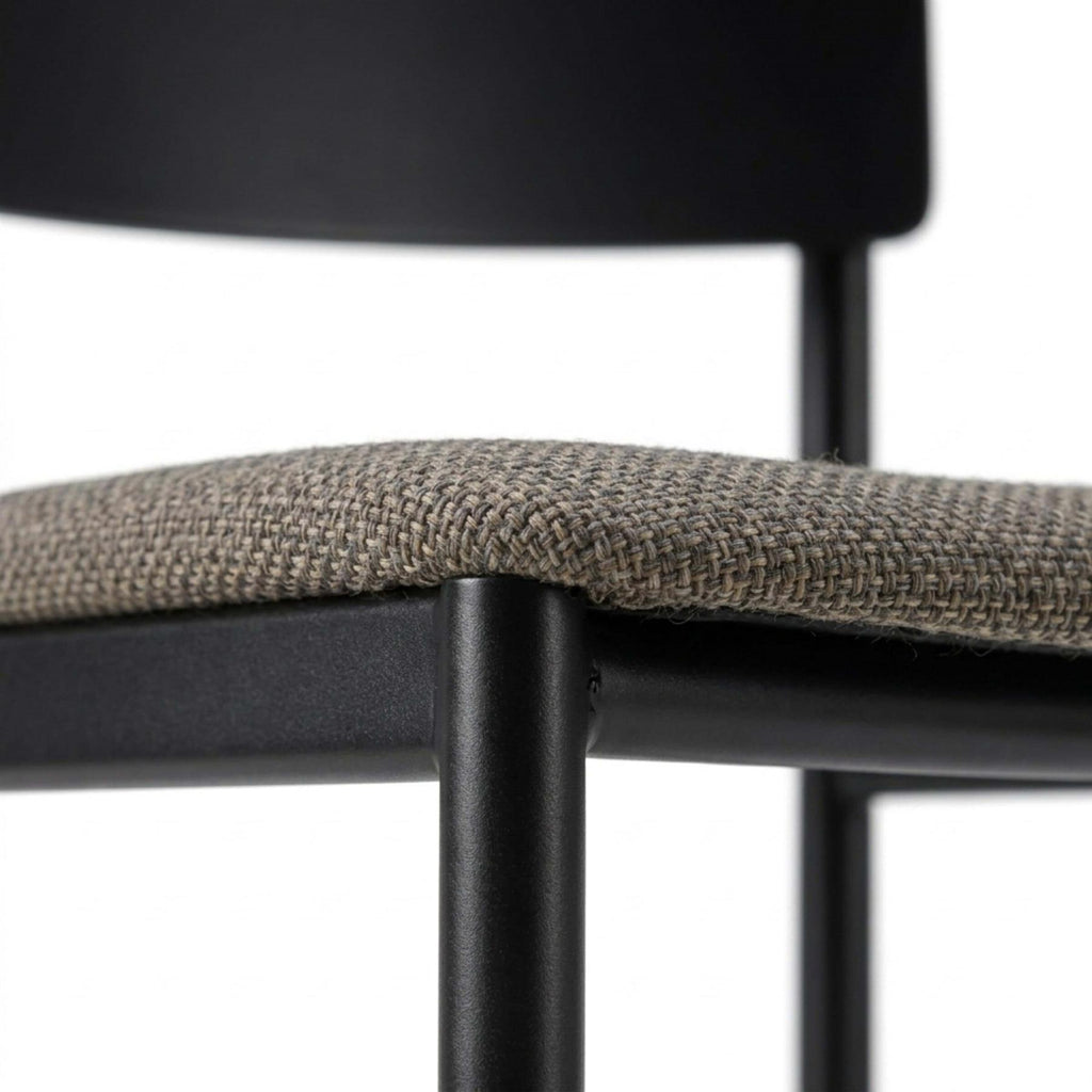 Fredericia Plan Dining Chair with Upholstered Seat