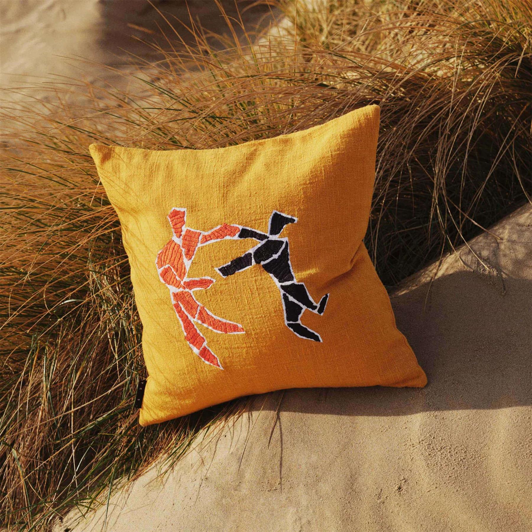 The Conran Shop Pieces Dancing Figures Cushion Cover