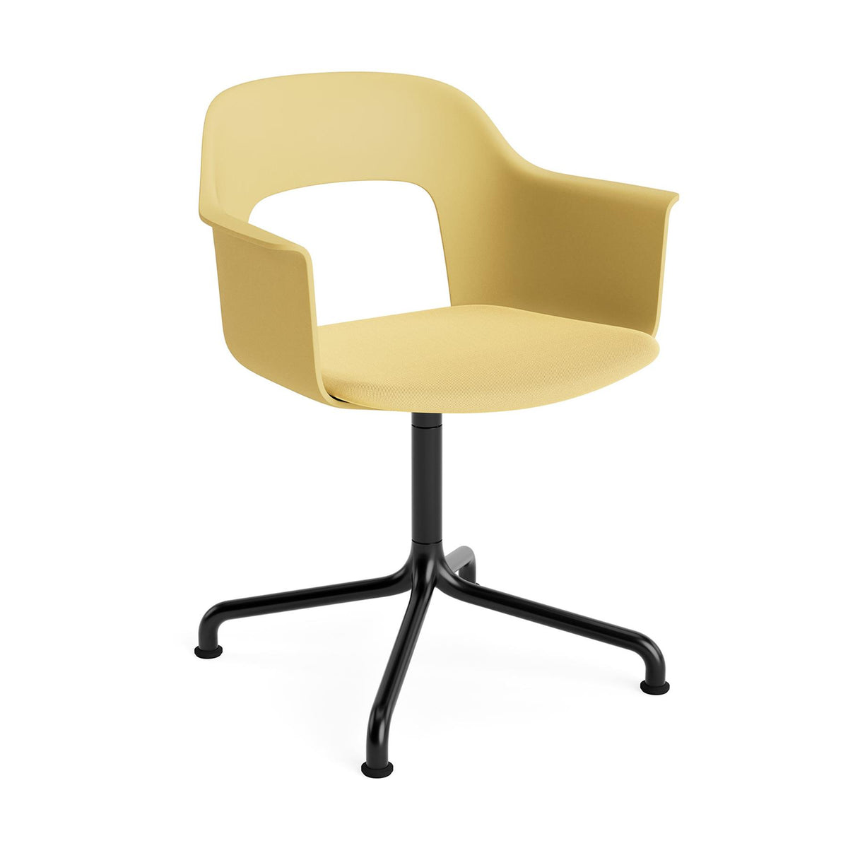HAY Layout Armchair 253 with 4 Star Swivel Arc Base