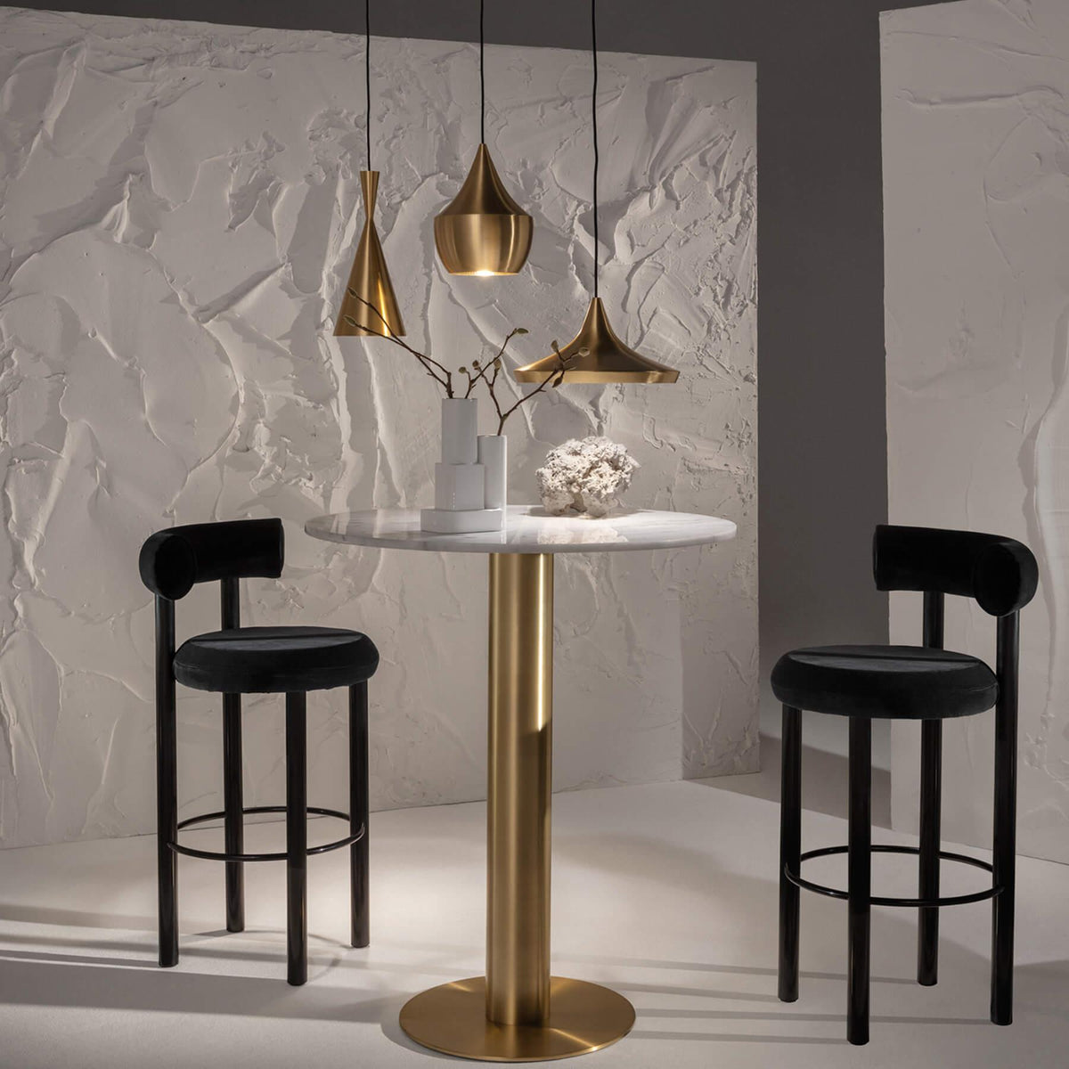 Tom Dixon Beat Range Trio Round LED Pendant Light System