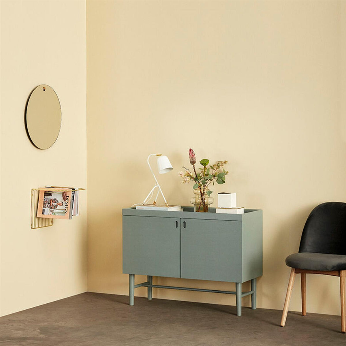 Hubsch Hall Mirror, Clear