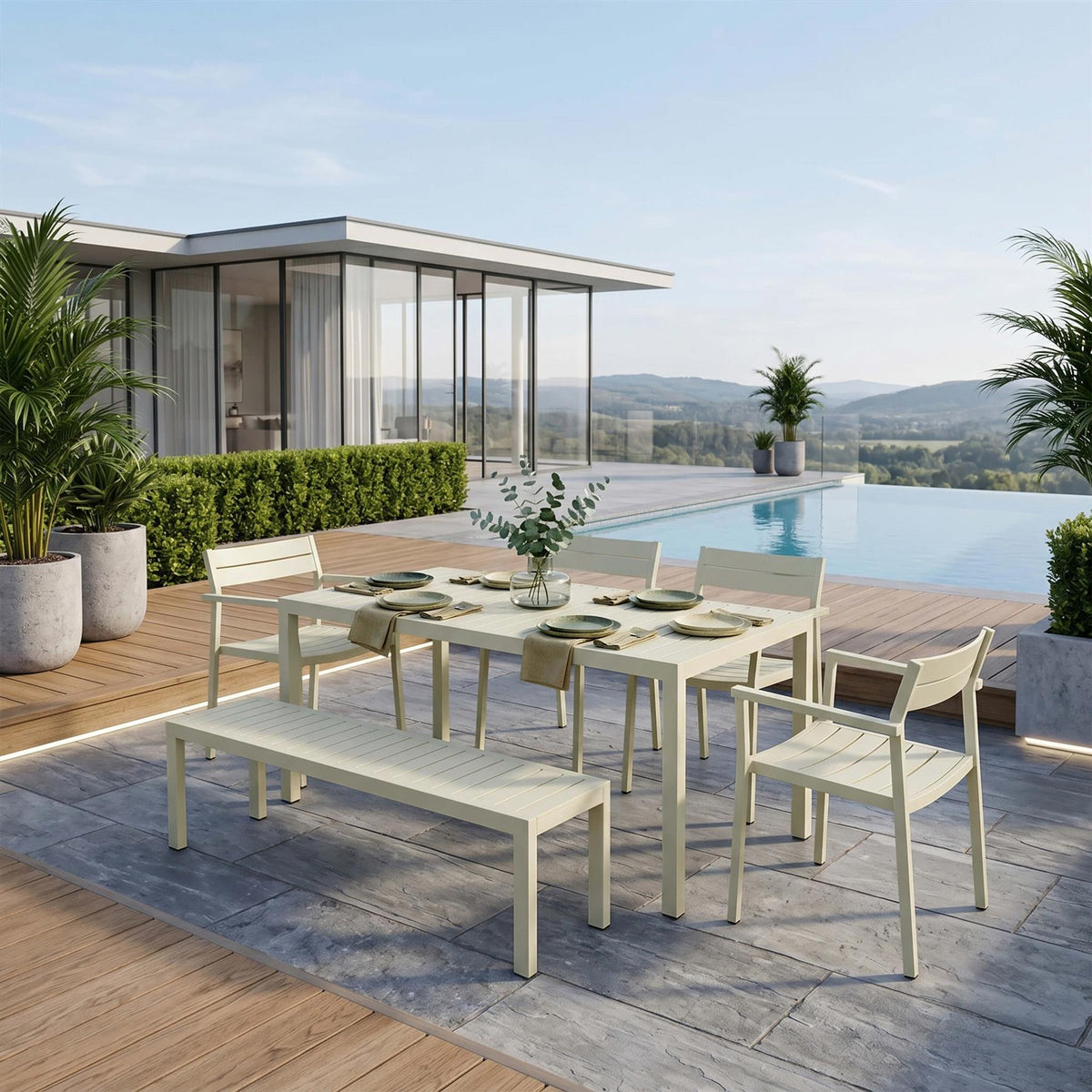 Case Furniture Eos Patio Set - Curated by Holloways of Ludlow