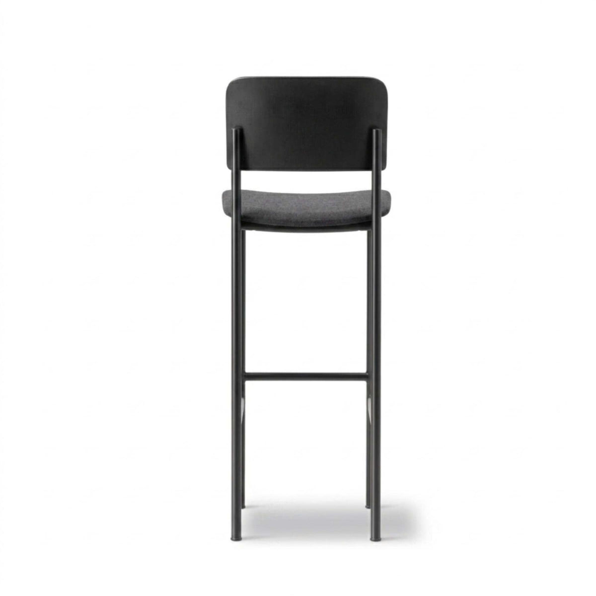 Fredericia Plan Bar Stool with Upholstered Seat