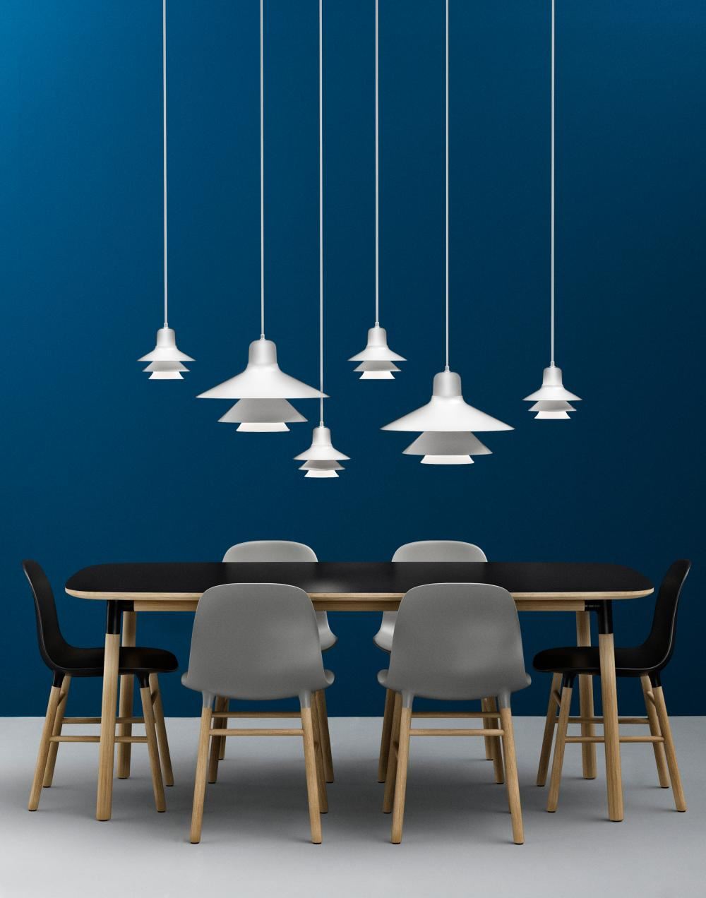 Normann Copenhagen Form Chair with Wooden Legs