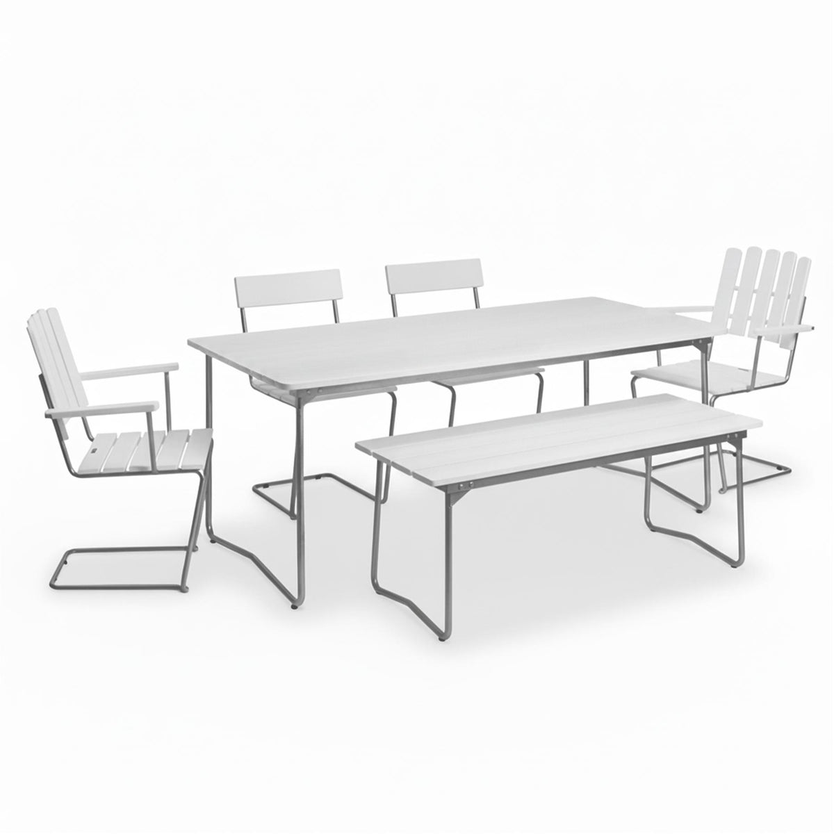 Grythyttan Stålmöbler Patio Set - Curated by Holloways of Ludlow