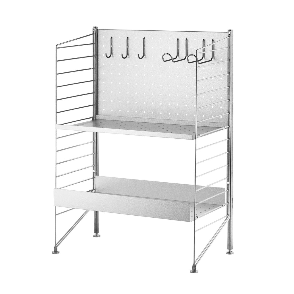 String Furniture String Double Vertical Hook Pack of 2
