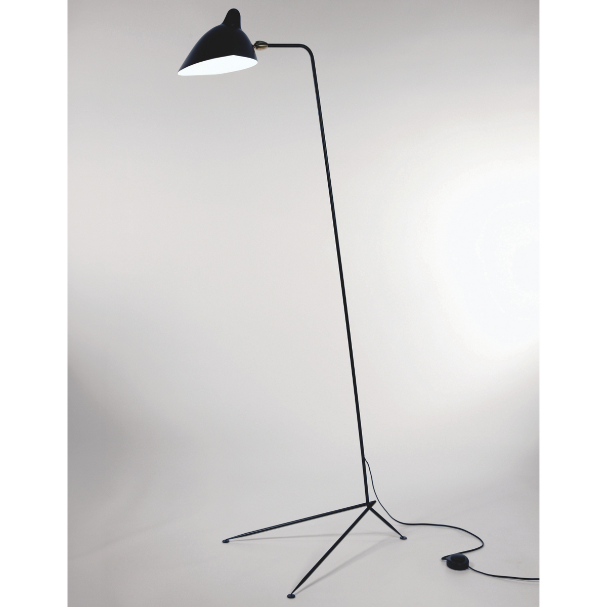 Serge Mouille Lampadaire Droit Wall Lamp