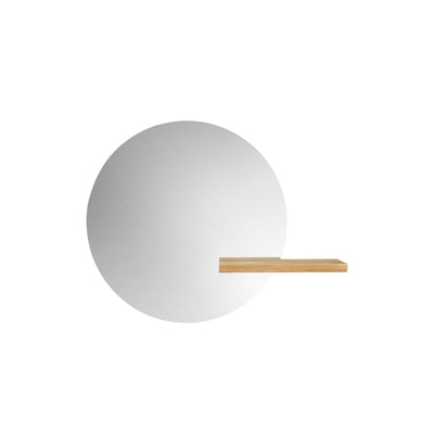 Bolia Shift Round Mirror with Shelf