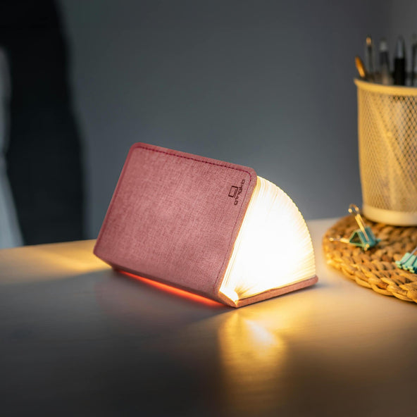 Outlet Smart Book Table Lamp - Mini, blush pink