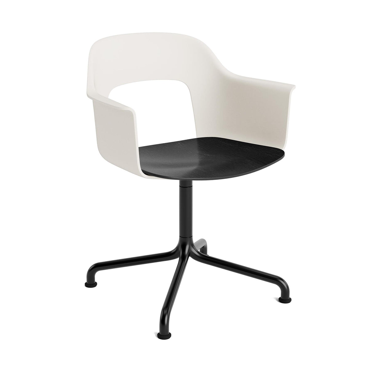 HAY Layout Armchair 252 with 4 Star Swivel Arc Base