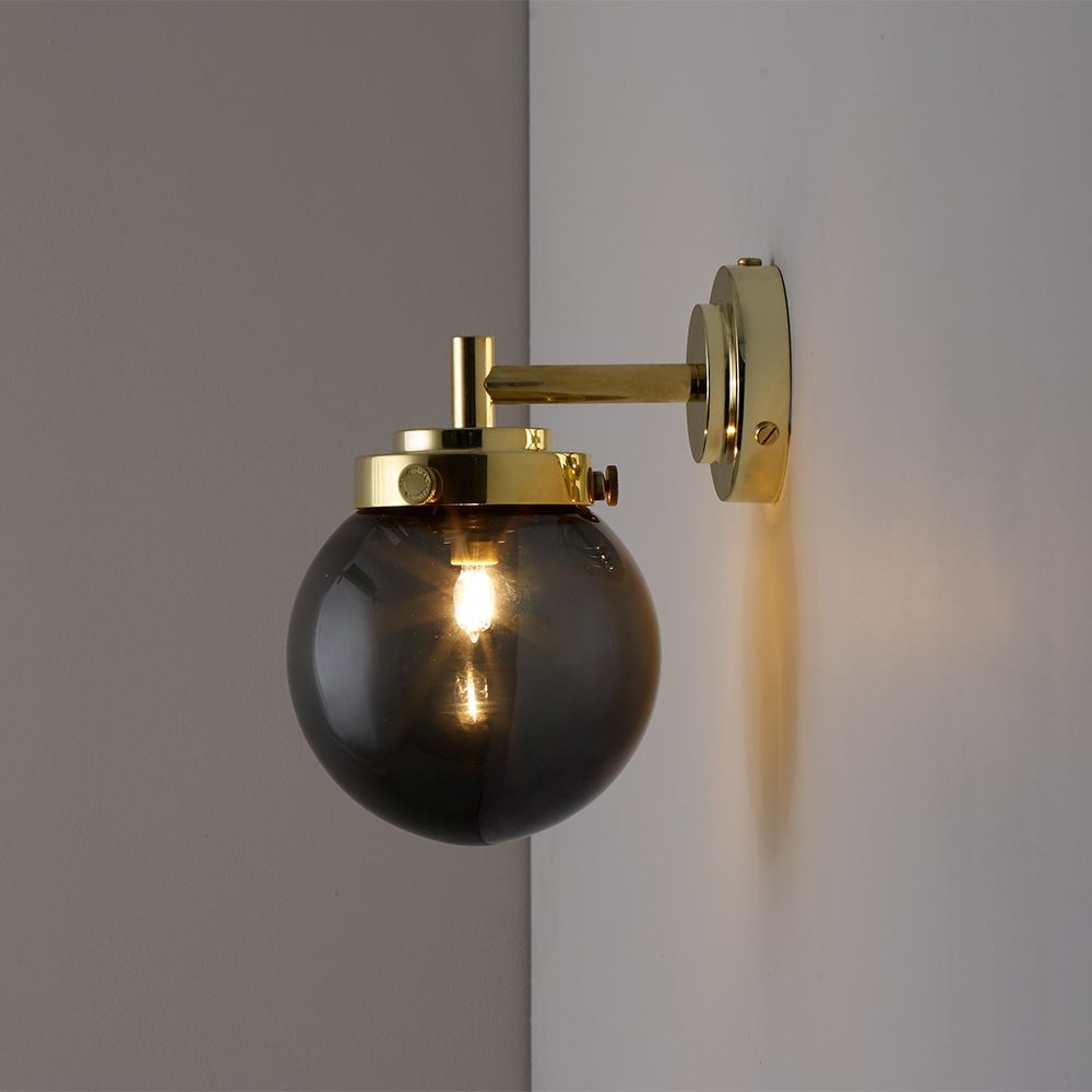 Original BTC Mini Globe Wall Light - Suitable For Bathrooms