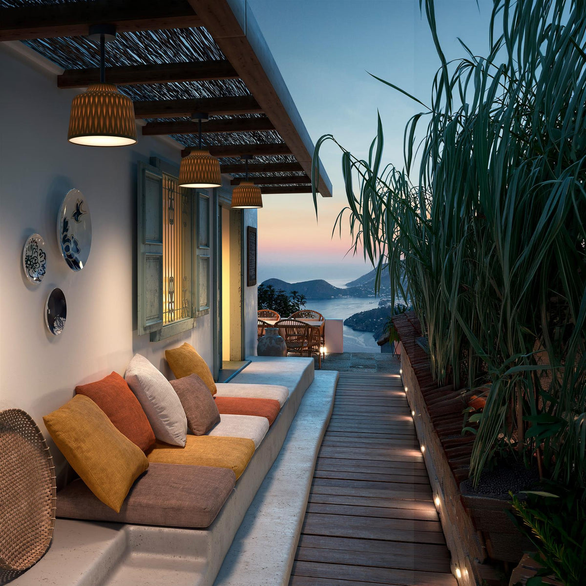 Bover Soft PF/30 Outdoor Ceiling Light
